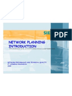Network Planning Introduction