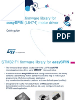 EasySPIN FW Library Quickguide