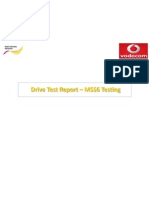 Drive Test Report - MSS6 Testing