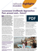 อดีต ปจบ อนาคต Sustainable Livelihoods Approaches