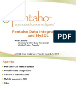 Pentaho Data Integration 4.0 and MySQL