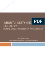 Ubuntu, Unity and Equality