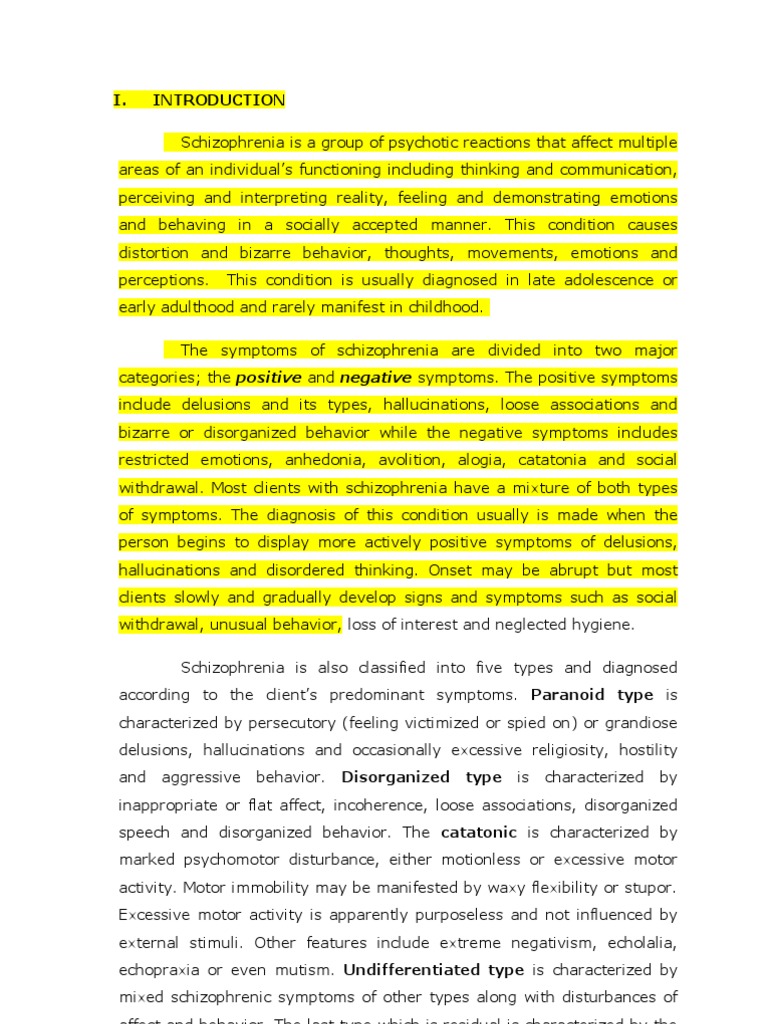 Case Presentation Schizo Schizophrenia Delusion