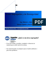 Areas Segregadas y de Bioseguridad