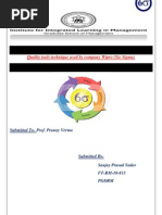 4quality Tools Technique Used by Company Wipro