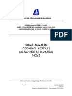 SKEMA PERCUBAAN STPM 2012 - KELANTAN Geografi 2