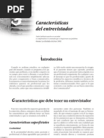 El Papel Del Entrevistador y El Entrevistado