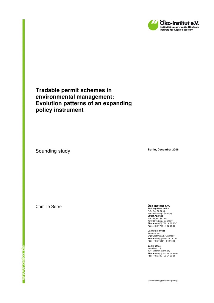 Carbon Trading | PDF | Emissions Trading | Clean Water Act