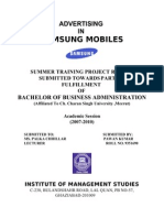 36506933 Final Report Samsung Mobiles