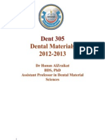 Dent 305 Syllabus 2012
