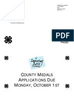 County Medals Application 2012