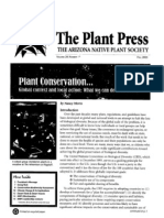 Fall 2005 The Plant Press Arizona Natiave Plant Soceity