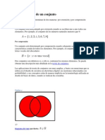 Determinación de Un Conjunto