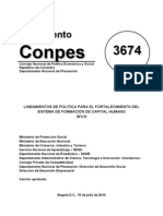 CONPES 3674