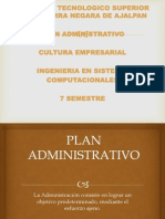Plan Administrativo