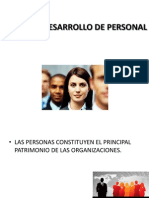 Desarrollo de Las Personas