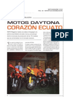 Articulo Motos Daytona en Revista Moto Magazine