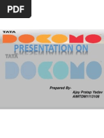 Tata Docomo PPT IMC Tools