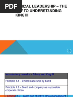 King Code IV: Ethics in South Africa | PDF | Governance | Corporate ...
