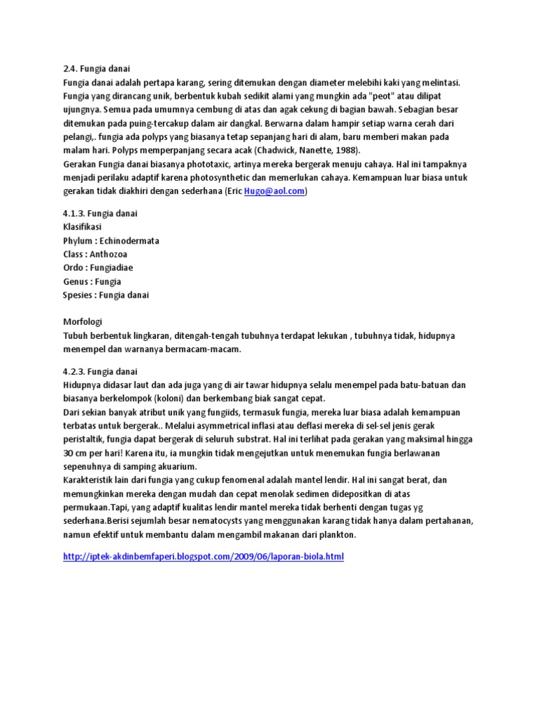 Fungia | PDF
