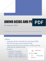 Amino Acids and Protein (Saifur)