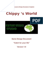 Chippy S World: Game Design Document "Catch For Your Life"