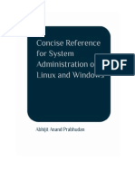 Concise Reference For System Administration Preview