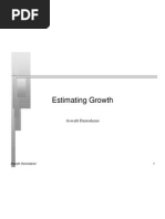 Estimating Business Growth