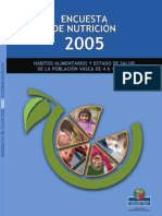 Encuesta Nutricion Infantil 2005 - CAPV