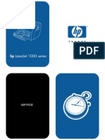 HP LaserJet 1000 Service Manual