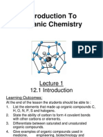 Introduction To Ogranic Chemistry