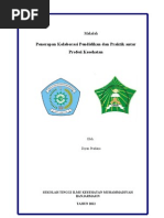 Download Makalah Penerapan Kolaborasi Pendidikan Dan Praktik Antar Profesi Kesehatan by Fansha Tio Anugrah SN107174516 doc pdf