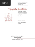 Tipografia & história (Naieni Ferraz) apresentação