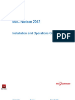 MSC Nastran 2012 Installation and Operations Guide