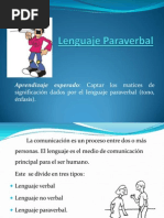 Lenguaje Paraverbal