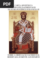 SOBRE A ORDENAÇÃO SACERDOTAL