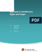 Big Data in Healthcare Hype and Hope