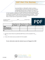 SAP Activity 2: SAP Met File Review Worksheet