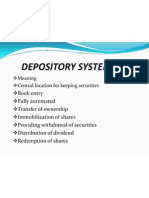 Depository System