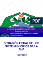 Situacion Fiscal de Los Siete Municipios de La Ama
