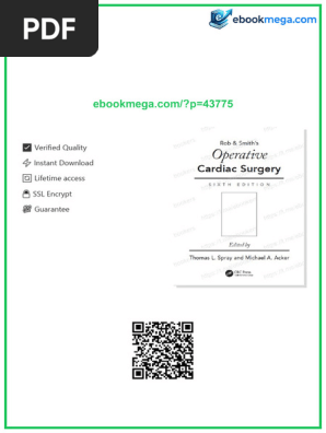 PDF Rob Smith's Operative Cardiac Surgery Thomas L. Spray | PDF