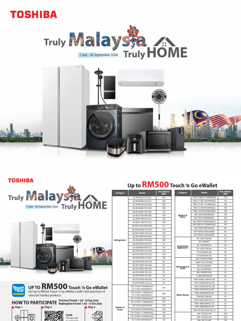 2026 Truly Malaysia Truly Home Leaflet Output v1 2 | PDF | Refrigerator ...