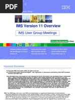 IMS Version 11 Overview: IMS User Group Meetings