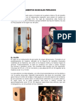 Instrumentos Musicales Peruanos