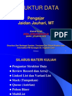 Strukdat 1bahan Kuliah Struktur Data Pendahuluan - 3