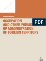 Icrc-occupation and Others Forms of Administration of Foreign Territory