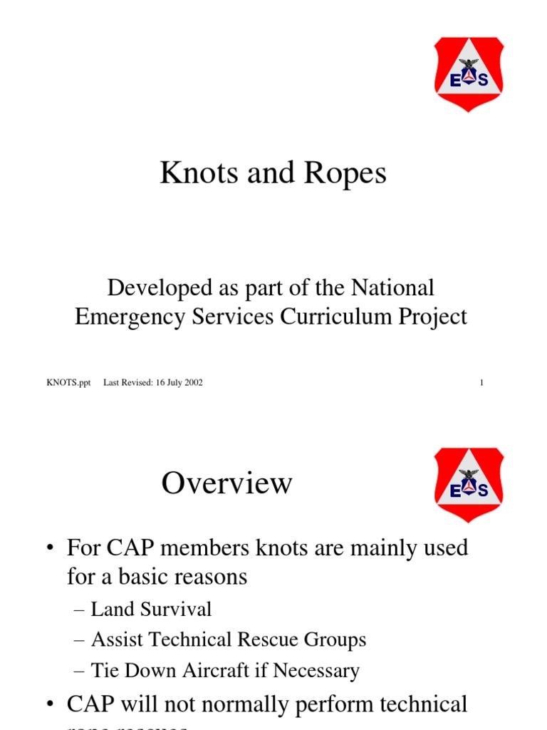 Knots & Ropes Guide | PDF