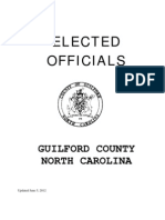 Elected Officials: Guilford County North Carolina