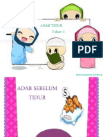 Adab Tidur