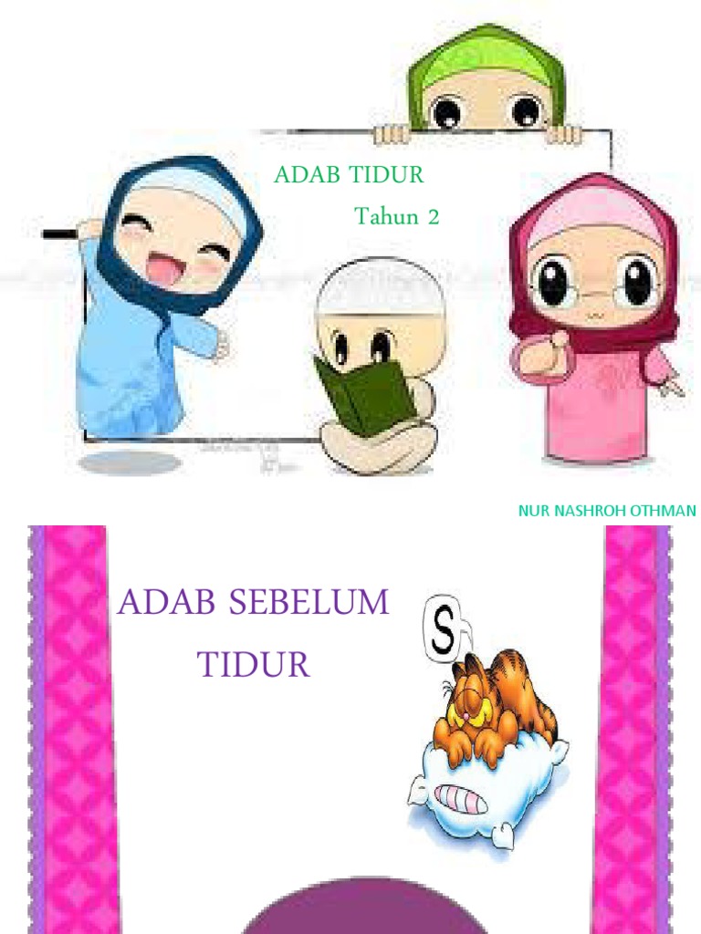 Adab Tidur Pdf